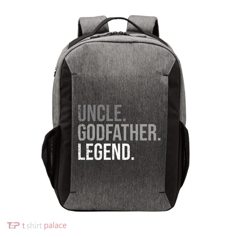 retro Uncle Godfather Legend Best Godfather Vector Backpack