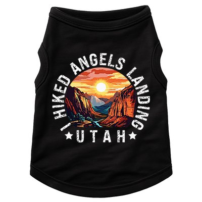 Retro Utah I Hiked Angels Landing Doggie Tank