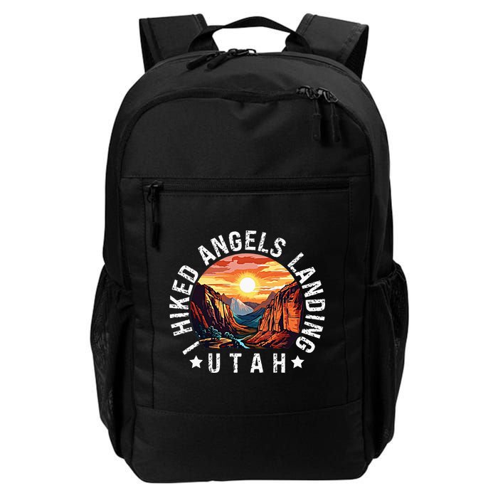 Retro Utah I Hiked Angels Landing Backpack
