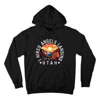 Retro Utah I Hiked Angels Landing Tall Hoodie