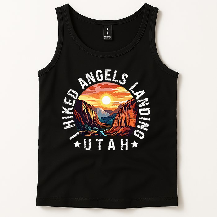 Retro Utah I Hiked Angels Landing Tank Top