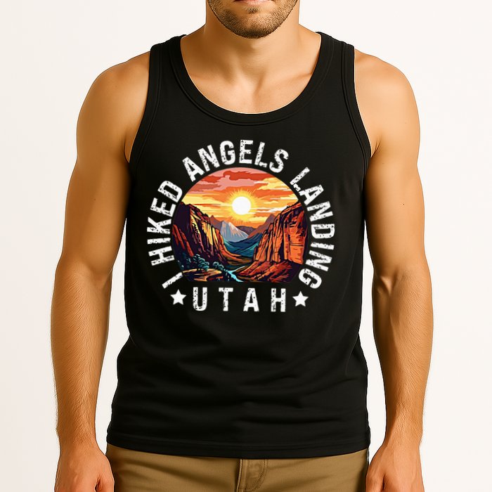 Retro Utah I Hiked Angels Landing Tank Top