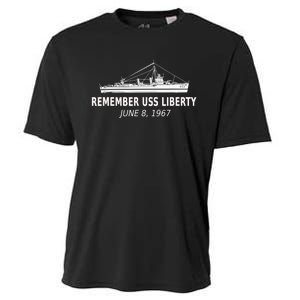 Remember Uss Liberty June 8 1967 Cooling Performance Crew T-Shirt