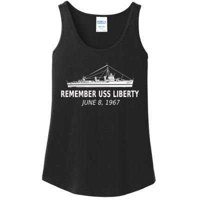 Remember Uss Liberty June 8 1967 Ladies Essential Tank