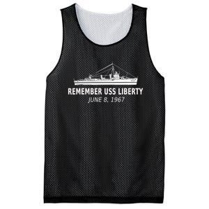 Remember Uss Liberty June 8 1967 Mesh Reversible Basketball Jersey Tank