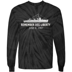 Remember Uss Liberty June 8 1967 Tie-Dye Long Sleeve Shirt