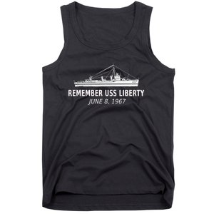 Remember Uss Liberty June 8 1967 Tank Top