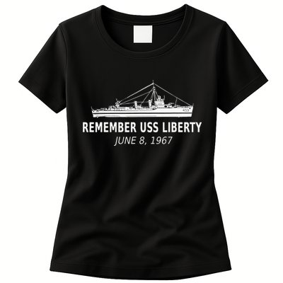 Remember USS Liberty June 8 1967 Womens T-Shirt