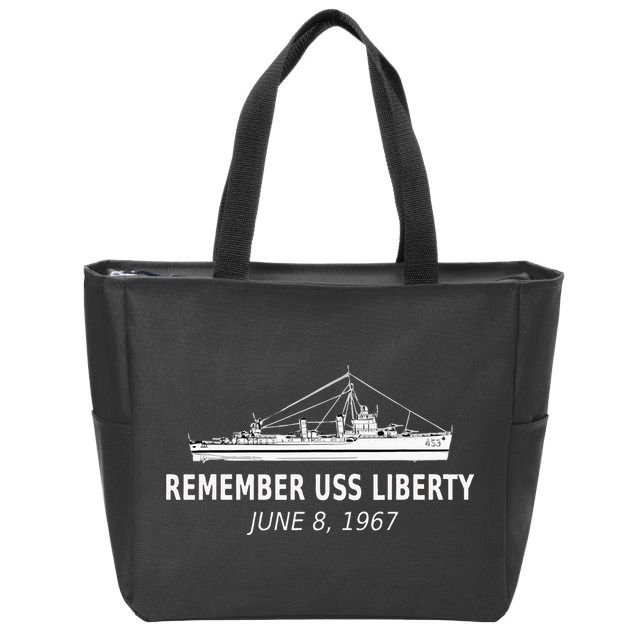Remember USS Liberty June 8 1967 Zip Tote Bag