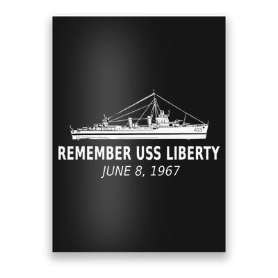 Remember USS Liberty June 8 1967 Poster