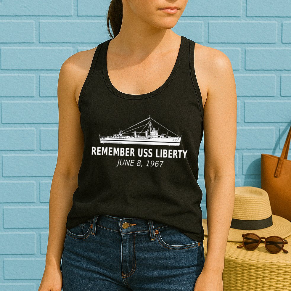 Remember USS Liberty June 8 1967 Womens Tank Top