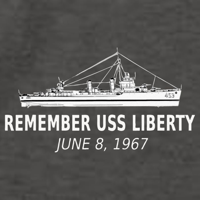 Remember USS Liberty June 8 1967 Vector Backpack