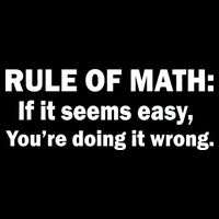 Rule Of Math Seems Easy You're Doing It Wrong City Backpack