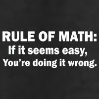 Rule Of Math Seems Easy You're Doing It Wrong Adult Drive Performance Visor