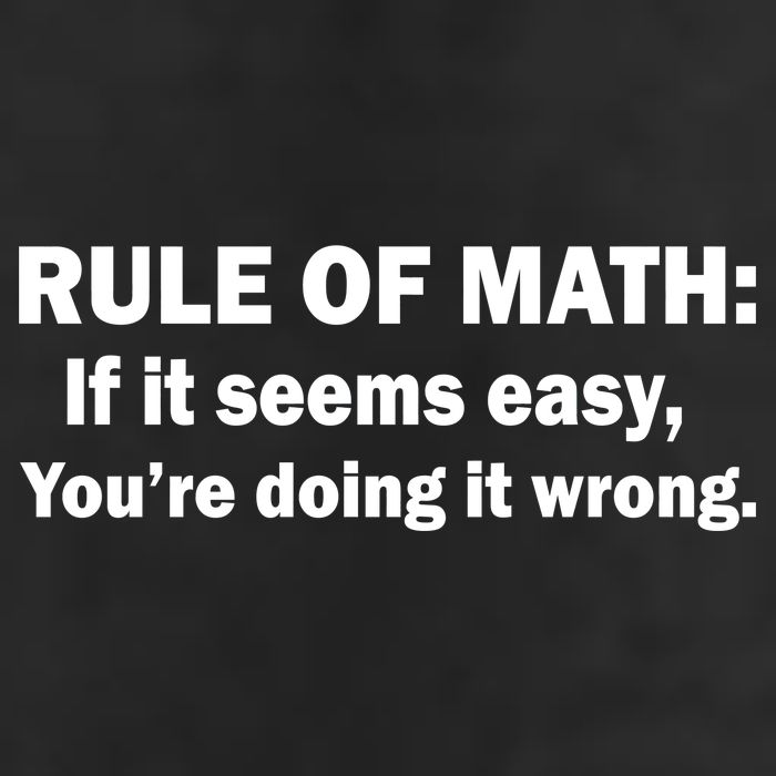 Rule Of Math Seems Easy You're Doing It Wrong Adult Drive Performance Visor