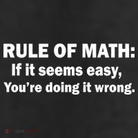 Rule Of Math Seems Easy You're Doing It Wrong Trucker Hat
