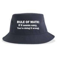 Rule Of Math Seems Easy You're Doing It Wrong Sustainable Bucket Hat