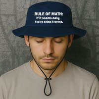 Rule Of Math Seems Easy You're Doing It Wrong Legacy Cool Fit Booney Bucket Hat