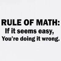 Rule Of Math Seems Easy You're Doing It Wrong Garment-Dyed Sweatshirt