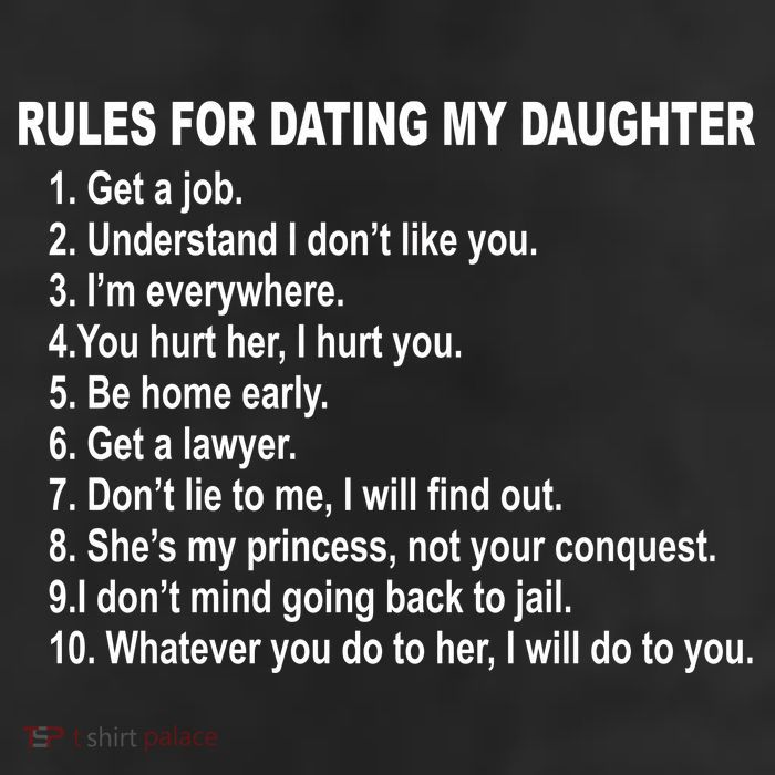 Rules For Dating My Daughter Father's Day 11oz C Handle Ceramic Mug