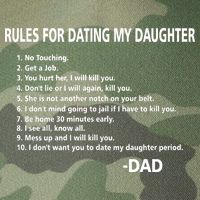 Rules For Dating MY Daughter Funny Legacy Tie Dye Trucker Hat