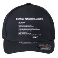 Rules For Dating MY Daughter Funny Flexfit Unipanel Trucker Cap