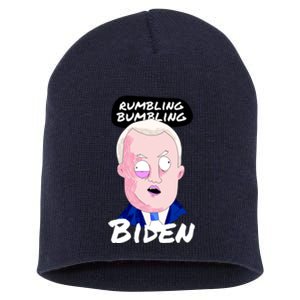 Rumbling Bumbling Joe Biden Cartoon Short Acrylic Beanie