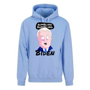 Rumbling Bumbling Joe Biden Cartoon Unisex Surf Hoodie