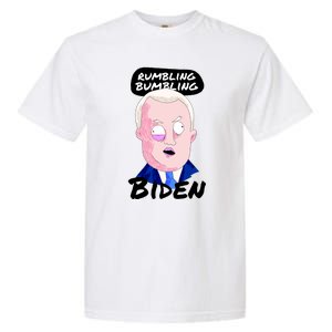 Rumbling Bumbling Joe Biden Cartoon Garment-Dyed Heavyweight T-Shirt