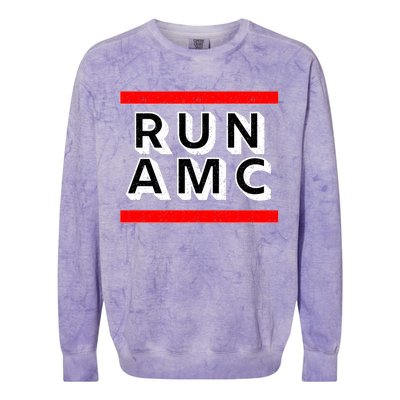 Run AMC Colorblast Crewneck Sweatshirt