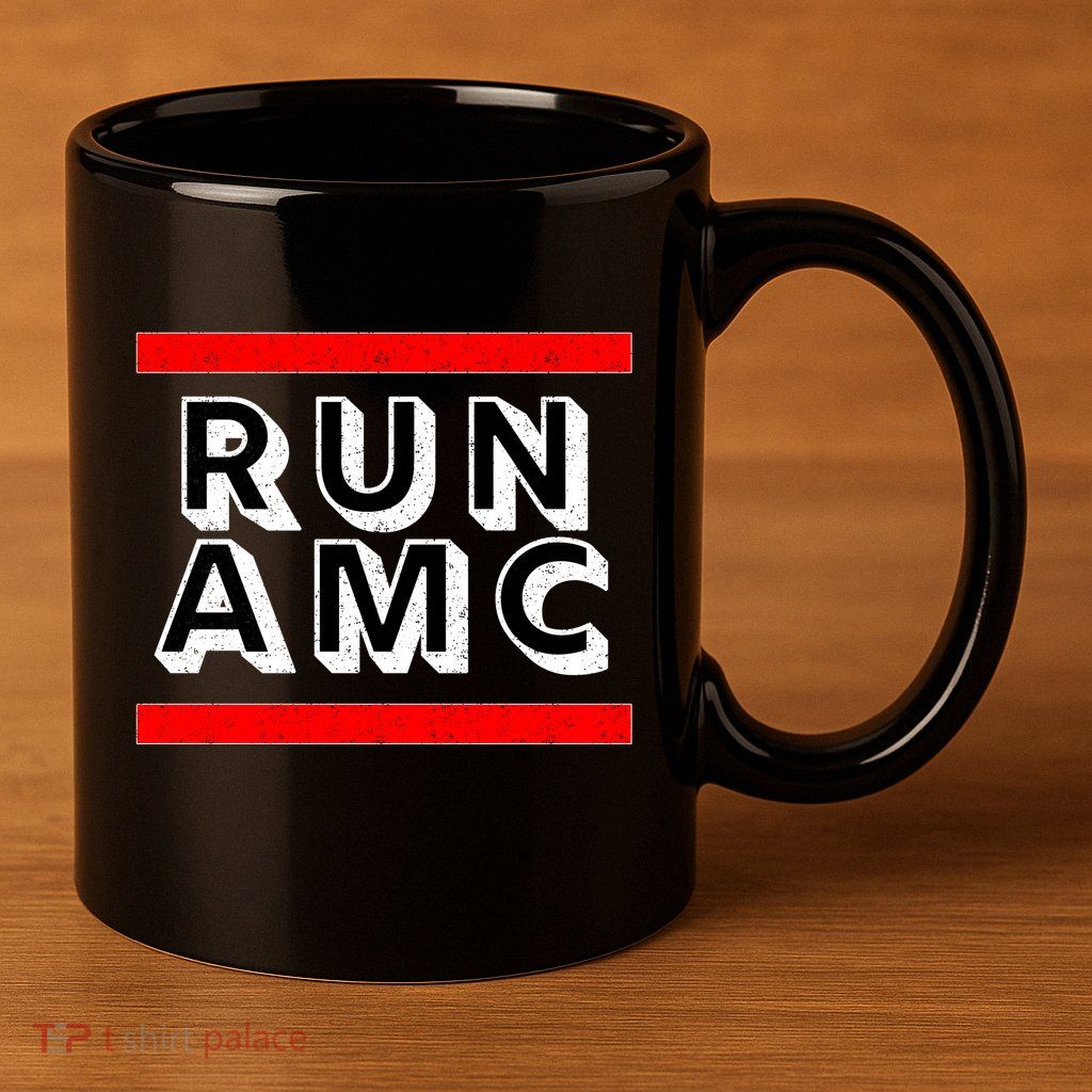 Run AMC 11oz C Handle Ceramic Mug