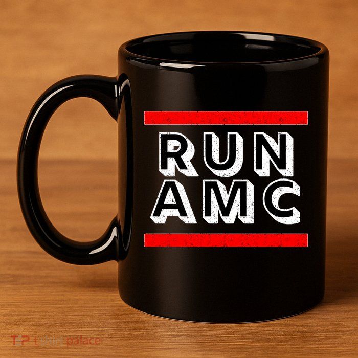 Run AMC 11oz C Handle Ceramic Mug