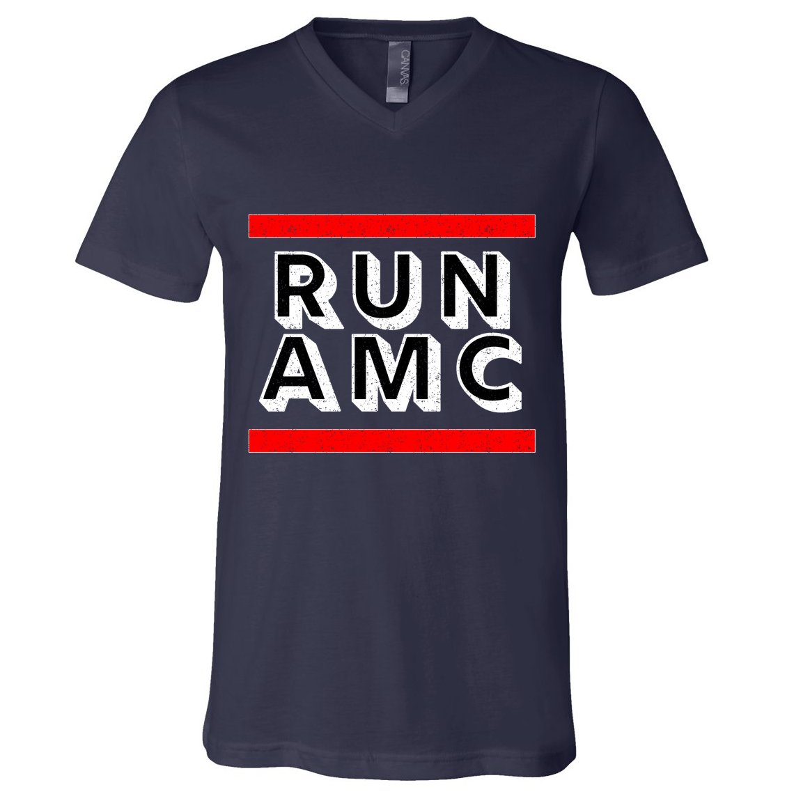 Run AMC V-Neck T-Shirt
