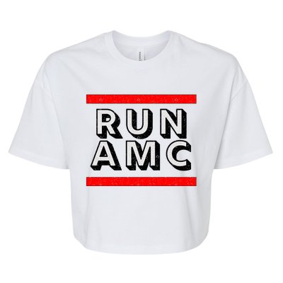 Run AMC Bella+Canvas Jersey Crop Tee