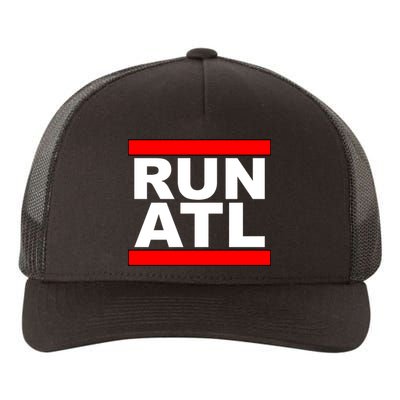 Run ATL Atlanta, Georgia Sports Fans Yupoong Adult 5-Panel Trucker Hat