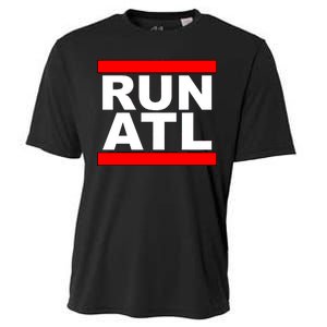 Run ATL Atlanta, Georgia Sports Fans Cooling Performance Crew T-Shirt