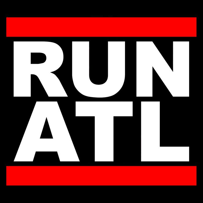 Run ATL Atlanta, Georgia Sports Fans Apron