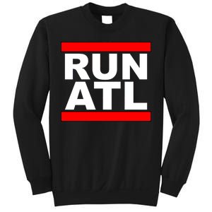 Run ATL Atlanta, Georgia Sports Fans Sweatshirt