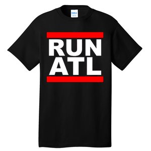 Run ATL Atlanta, Georgia Sports Fans Tall T-Shirt