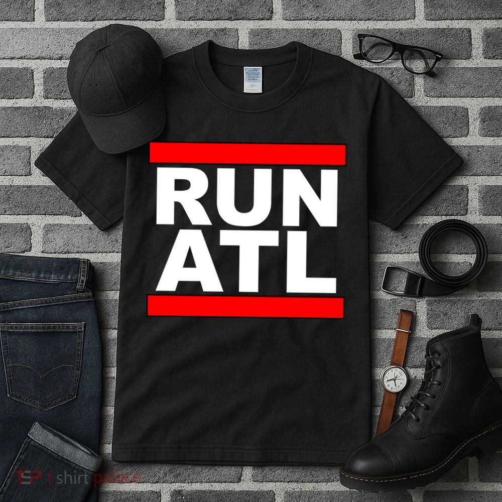 Run ATL Atlanta, Georgia Sports Fans Tall T-Shirt