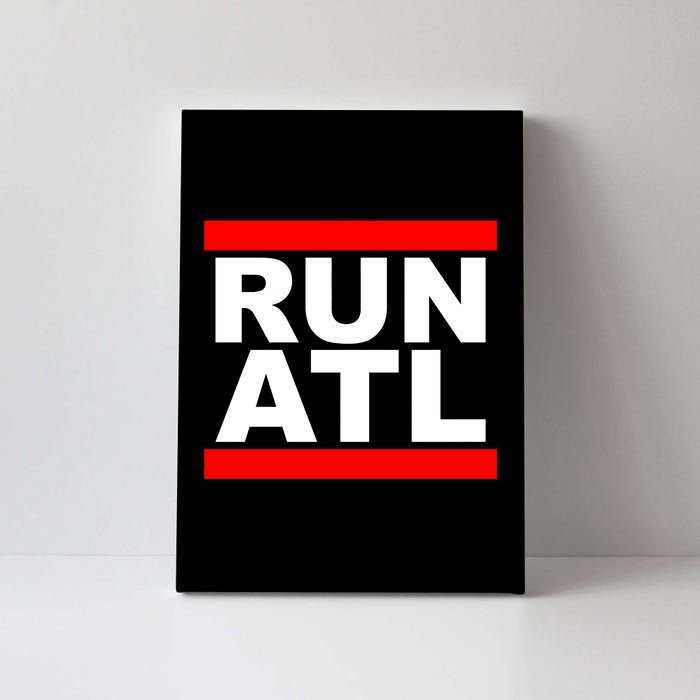 Run ATL Atlanta, Georgia Sports Fans Canvas