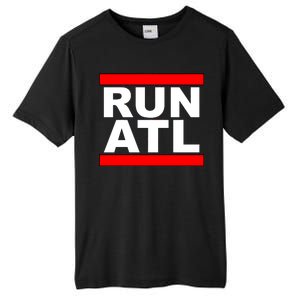 Run ATL Atlanta, Georgia Sports Fans Tall Fusion ChromaSoft Performance T-Shirt