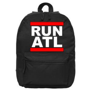 Run ATL Atlanta, Georgia Sports Fans 16 in Basic Backpack