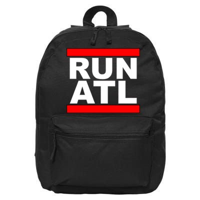 Run ATL Atlanta, Georgia Sports Fans 16 in Basic Backpack