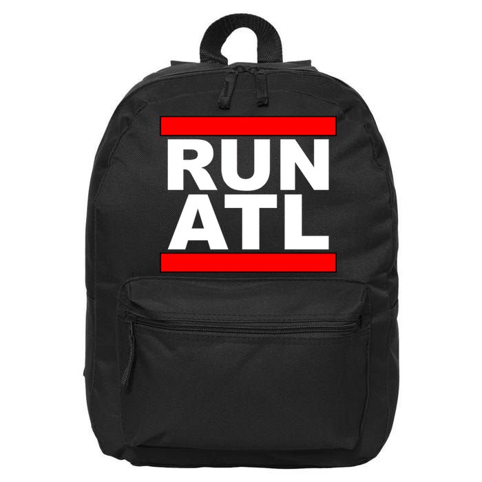 Run ATL Atlanta, Georgia Sports Fans 16 in Basic Backpack