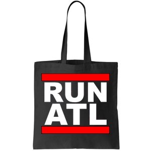 Run ATL Atlanta, Georgia Sports Fans Tote Bag