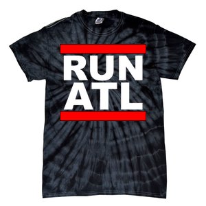 Run ATL Atlanta, Georgia Sports Fans Tie-Dye T-Shirt