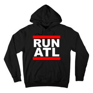 Run ATL Atlanta, Georgia Sports Fans Tall Hoodie