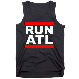 Run ATL Atlanta, Georgia Sports Fans Tank Top