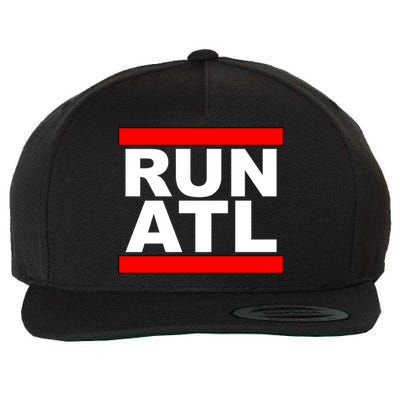 Run ATL Atlanta, Georgia Sports Fans Wool Snapback Cap